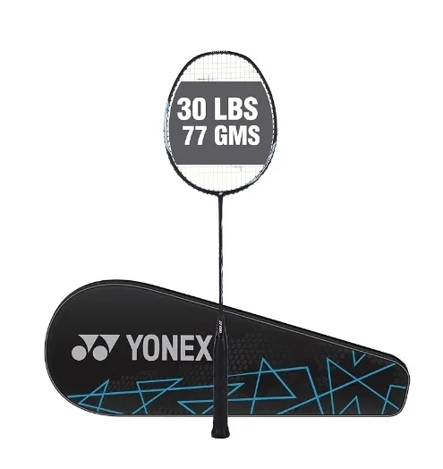 YONEX Graphite Badminton Racquet Astrox Lite 27i (77 Grams , 30 lbs Tension , Blue) (FREE COVER).