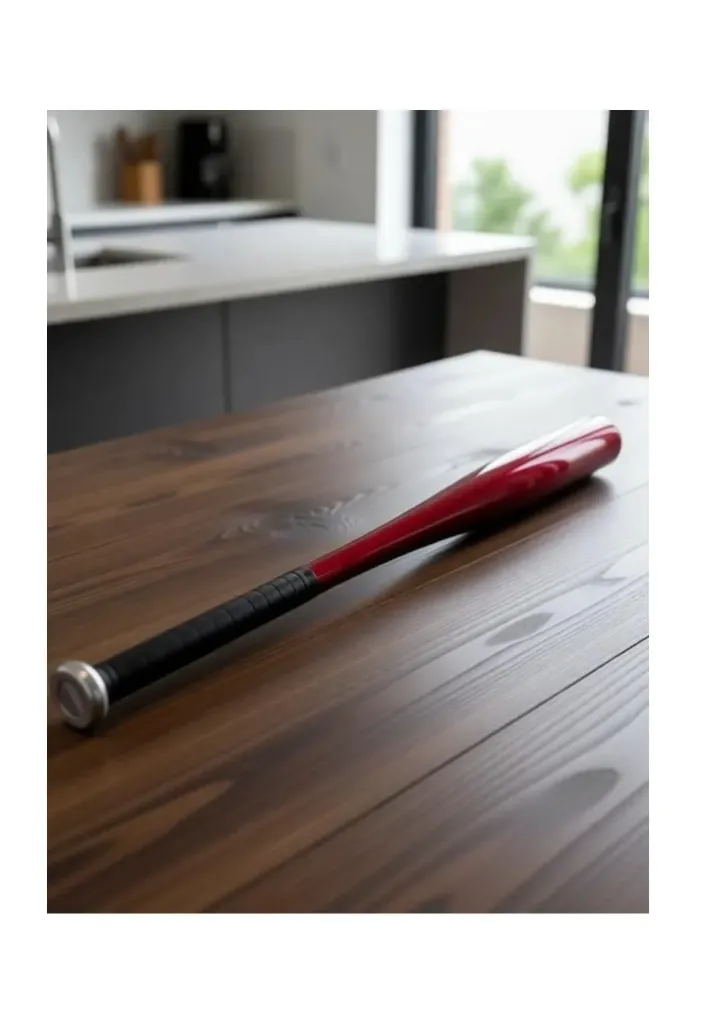 Baseball Bat Stainless Steel, Aluminum Baseball Bat For 15+ Years (1 piece).